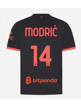 Moški Nogometna dresi replika AC Milan Luka Modric #14 Tretji 2026-27 Kratek rokav Moški Nogometna dresi replika AC Milan Luka Modric #14 Tretji 2026-27 Kratek rokav